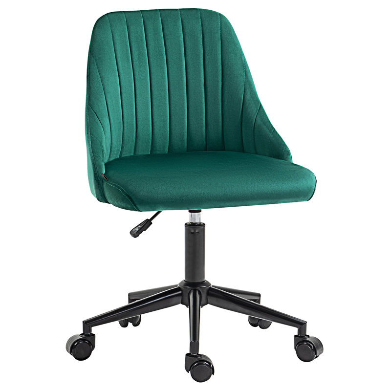 Wayfair velvet desk chair discount